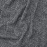 Close-up of gray fabric with visible texture