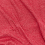Close-up of red fabric with visible texture