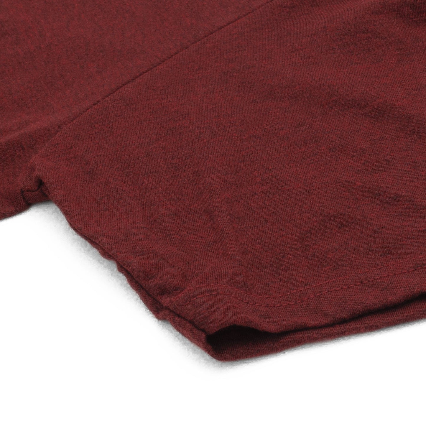 Close-up of brown fabric on a white background