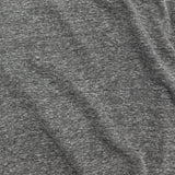 Close-up of gray fabric with texture