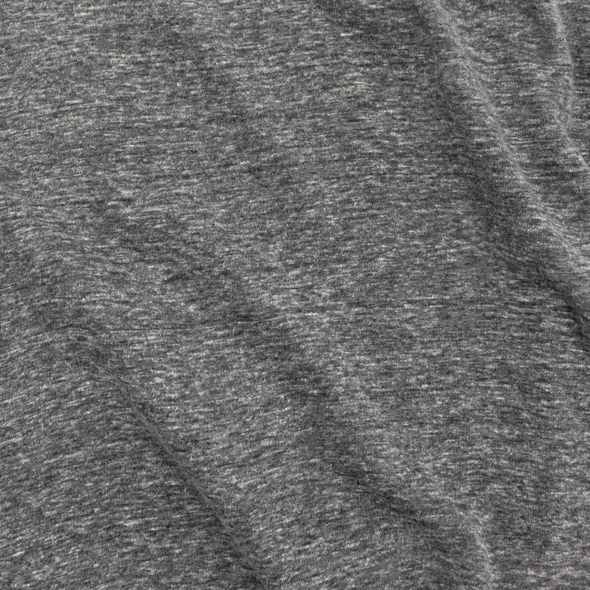 Close-up of gray fabric with texture