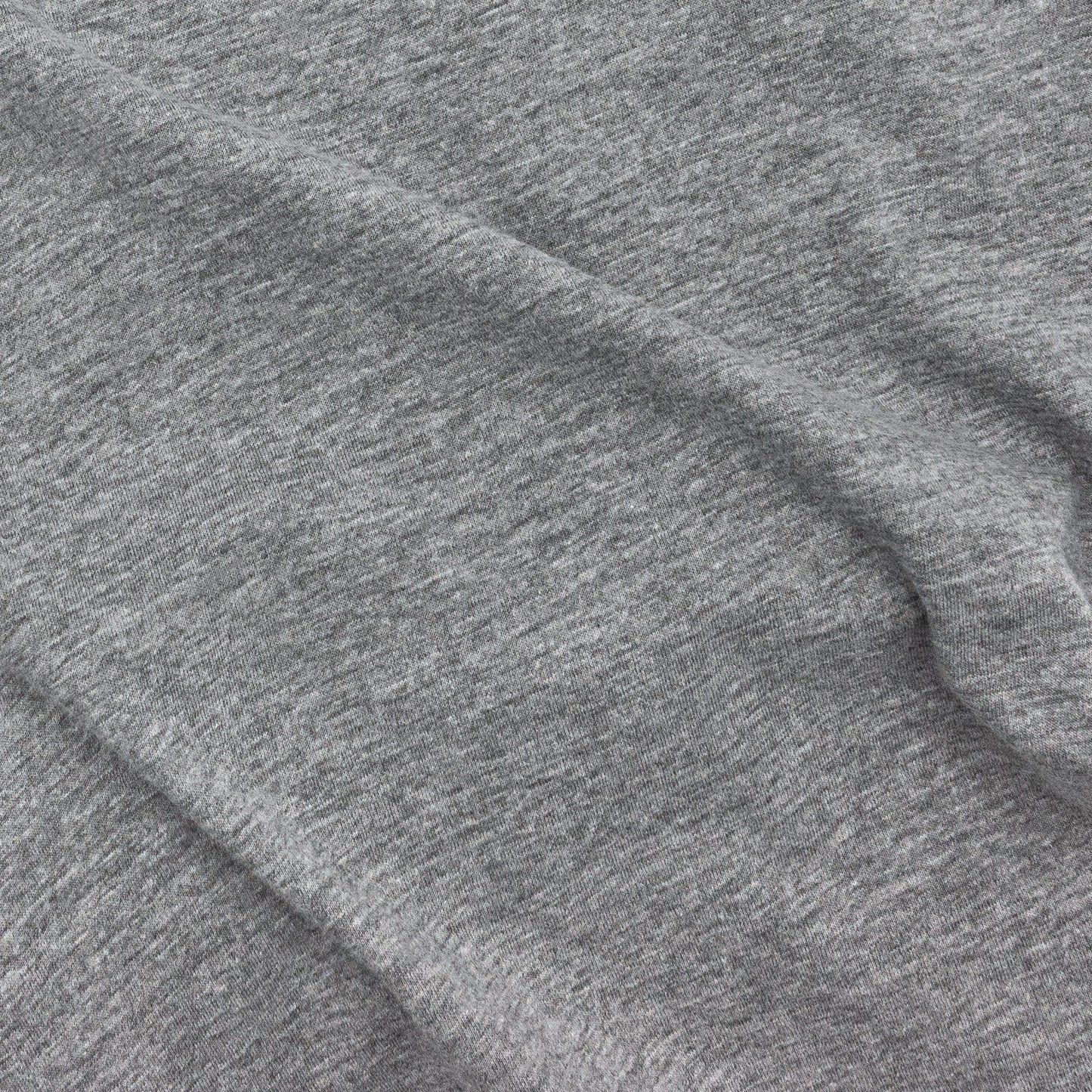 Close-up of gray fabric with folds