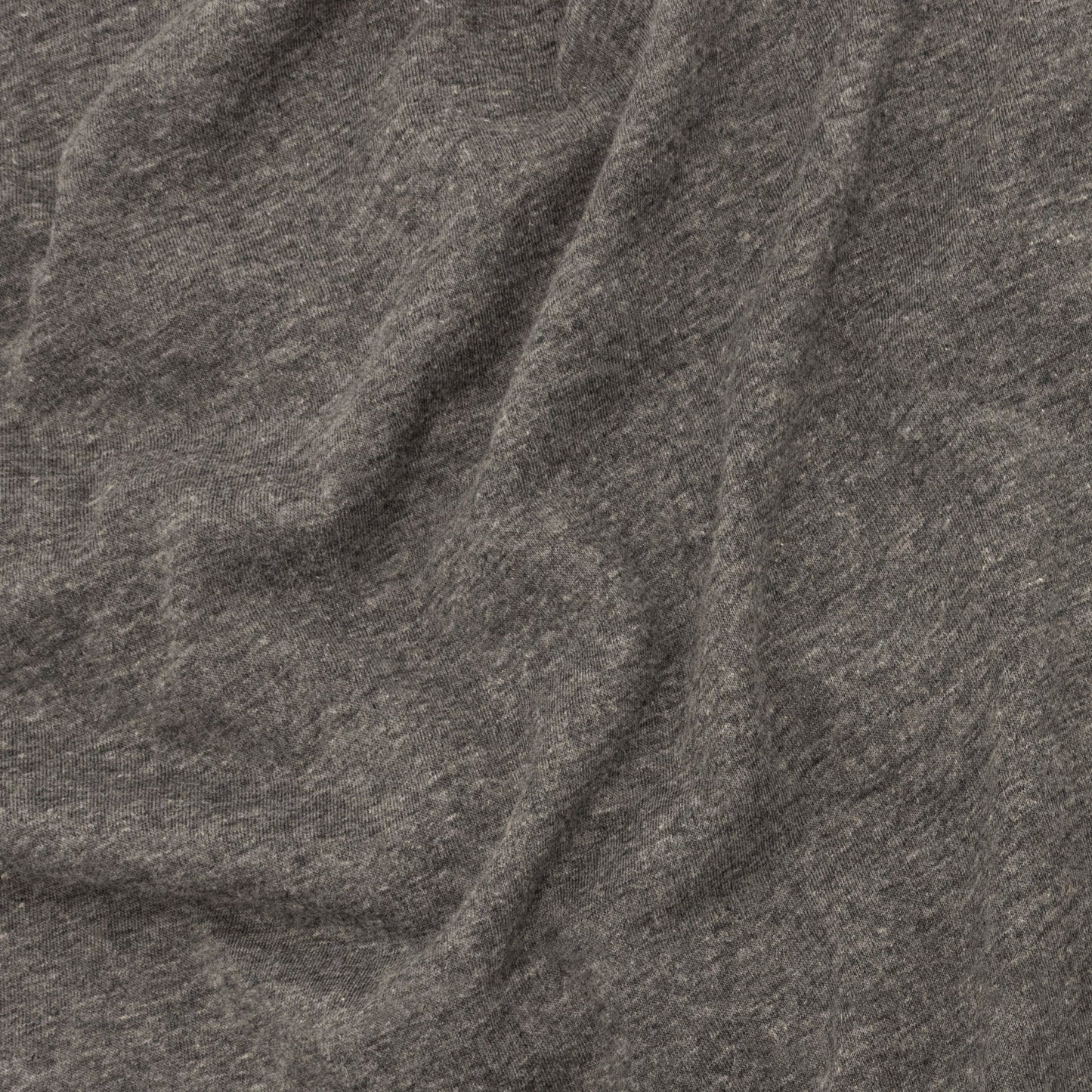 Close-up of gray fabric with visible texture