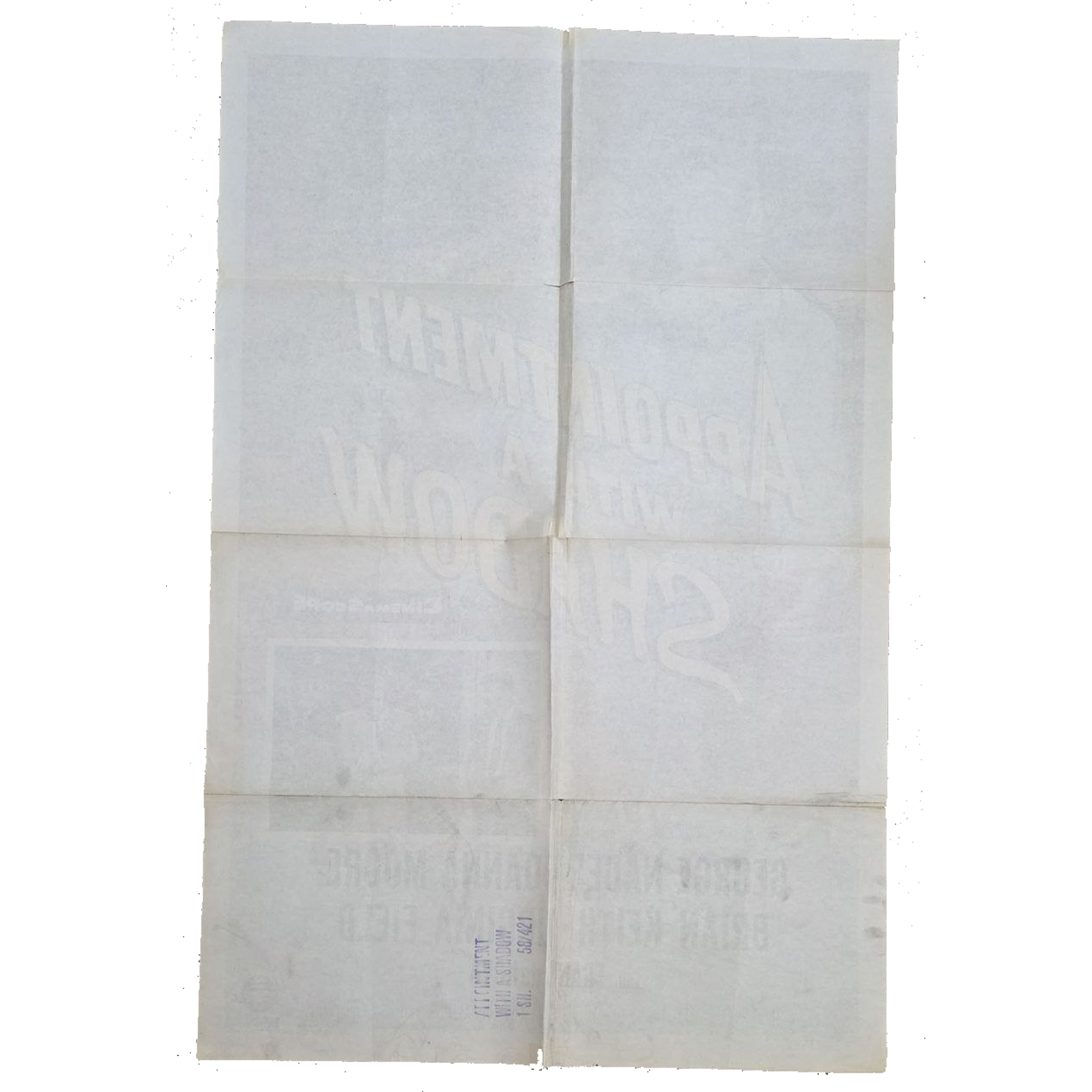 Appointment with a Shadow (1957) Original Movie Poster