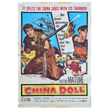 China Doll (1958) Original One Sheet Movie Poster