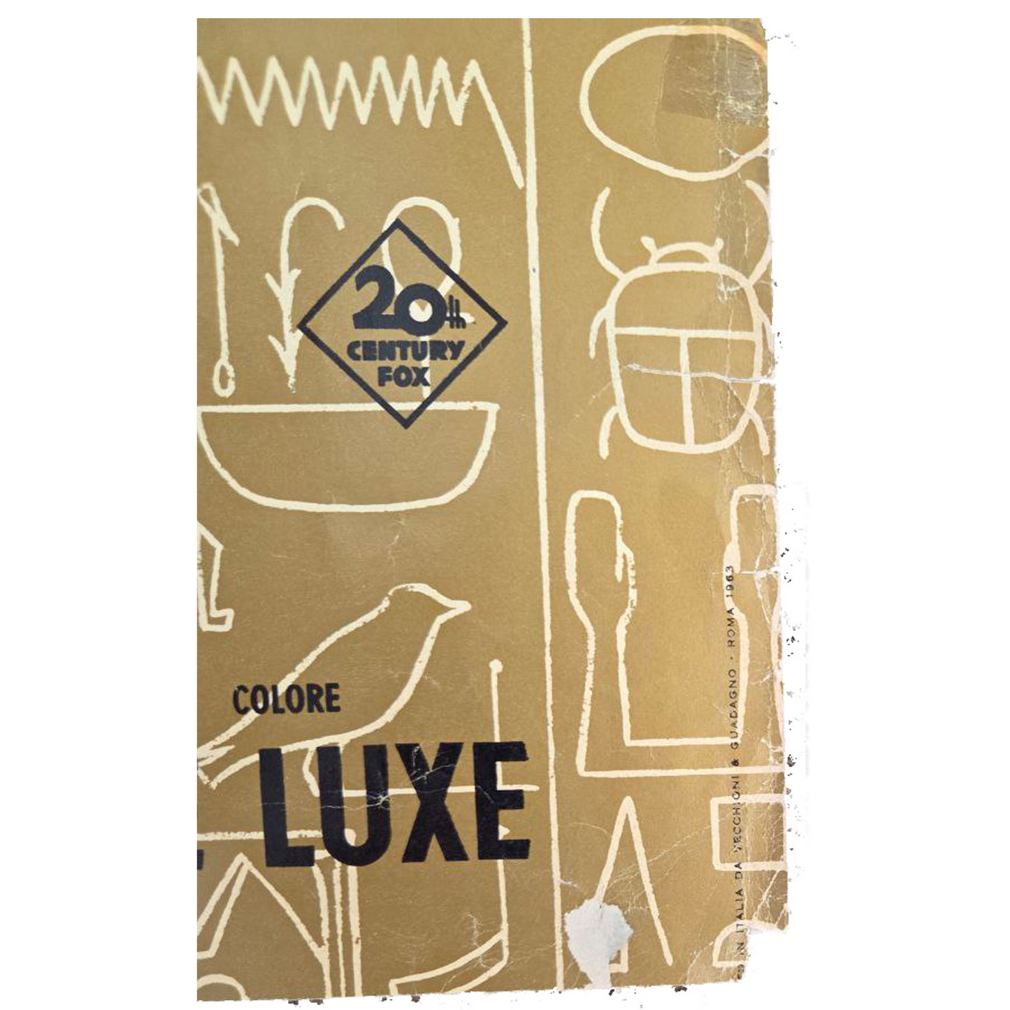 Cleopatra (1963) Original Italian 4-Fogli Movie Poster