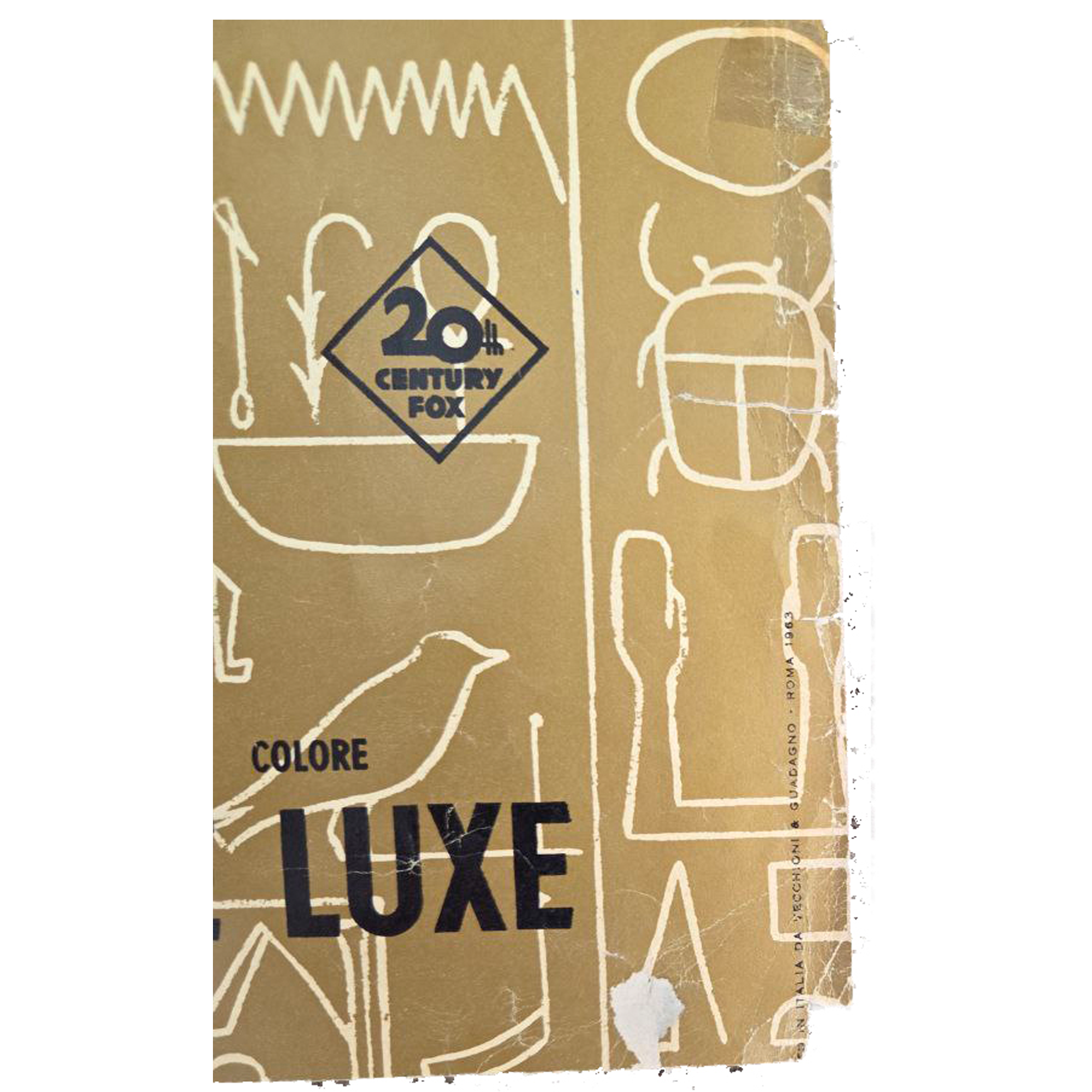 Cleopatra (1963) Original Italian 4-Fogli Movie Poster