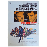 Counterpoint (1968) Original Movie Poster