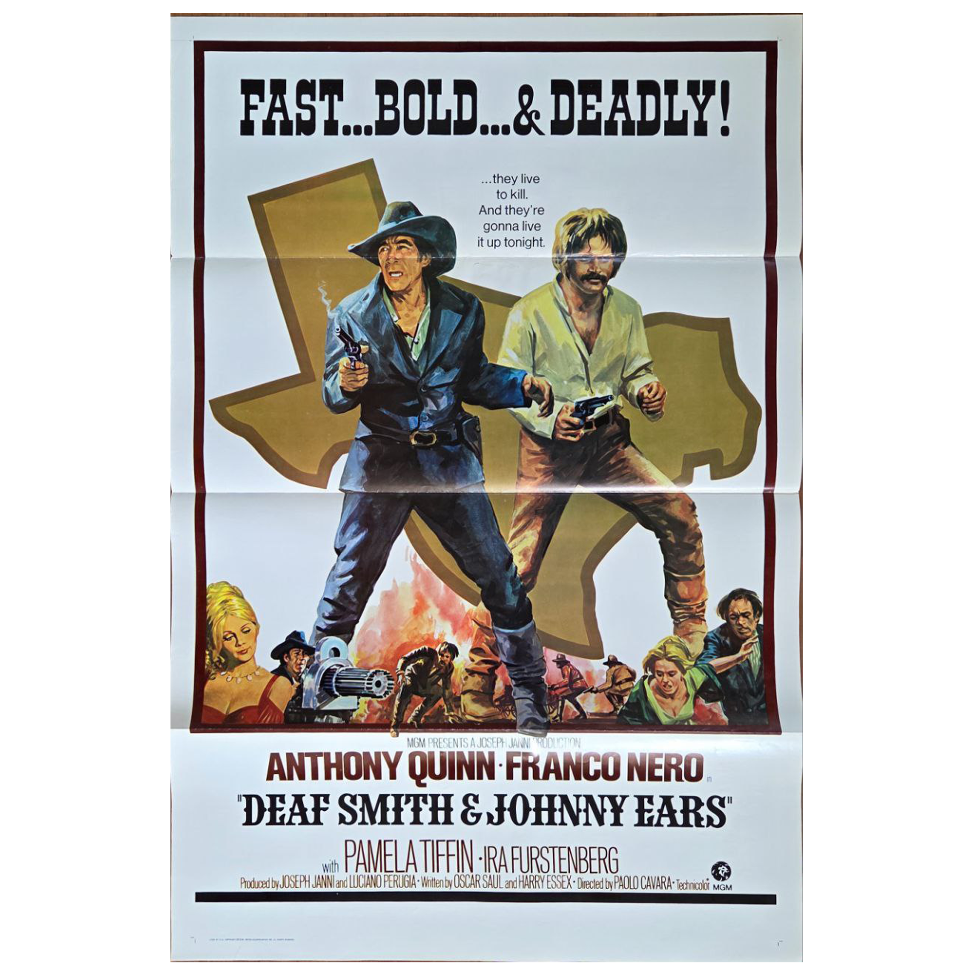 Deaf Smith & Johnny Ears (1973) – Original One-Sheet Movie Poster