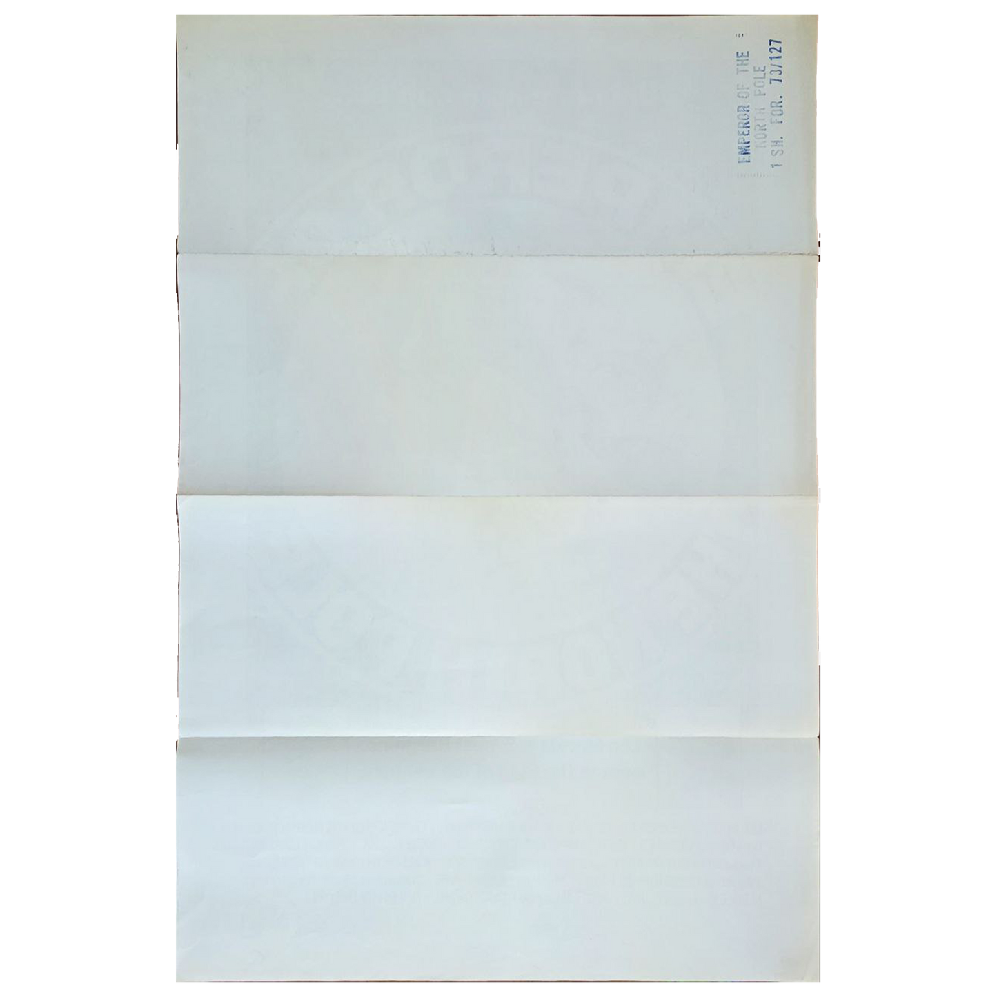 Emperor of the North Pole (1973) – Original