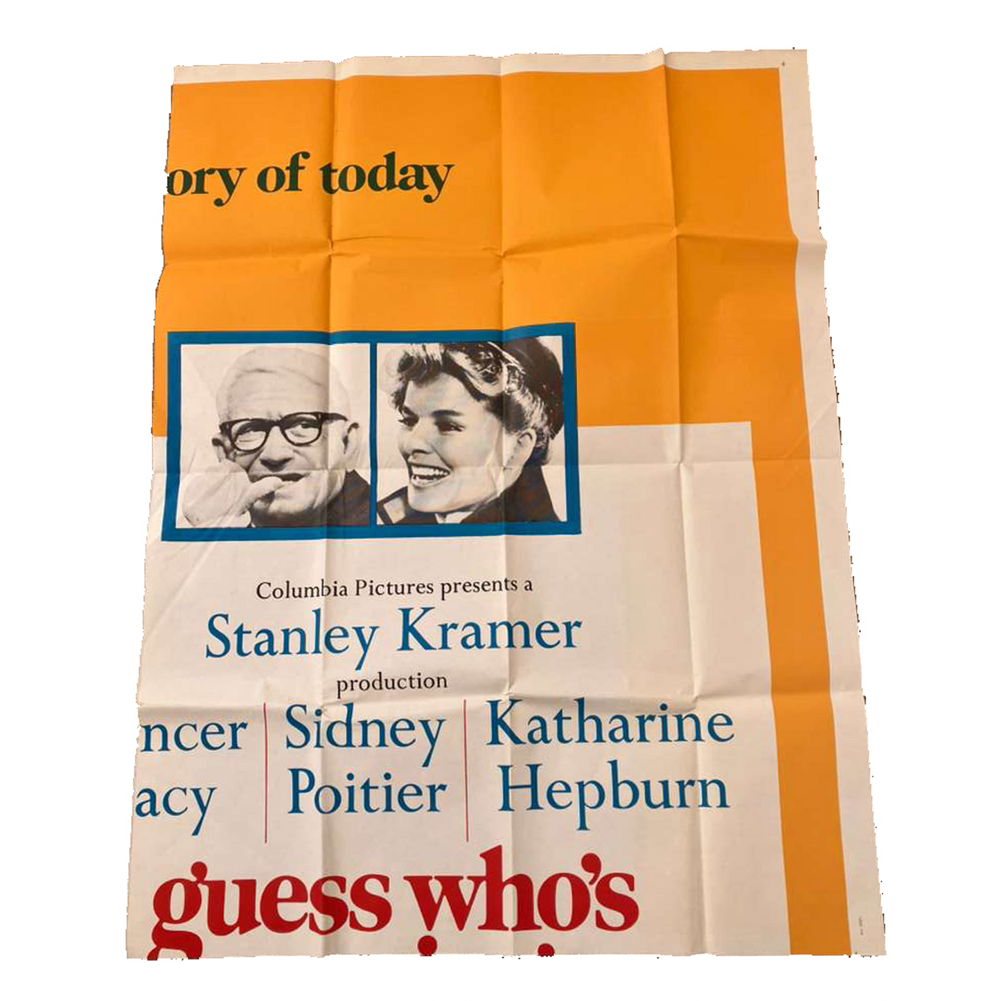 Guess Who’s Coming to Dinner (1967) – Original 6-Sheet