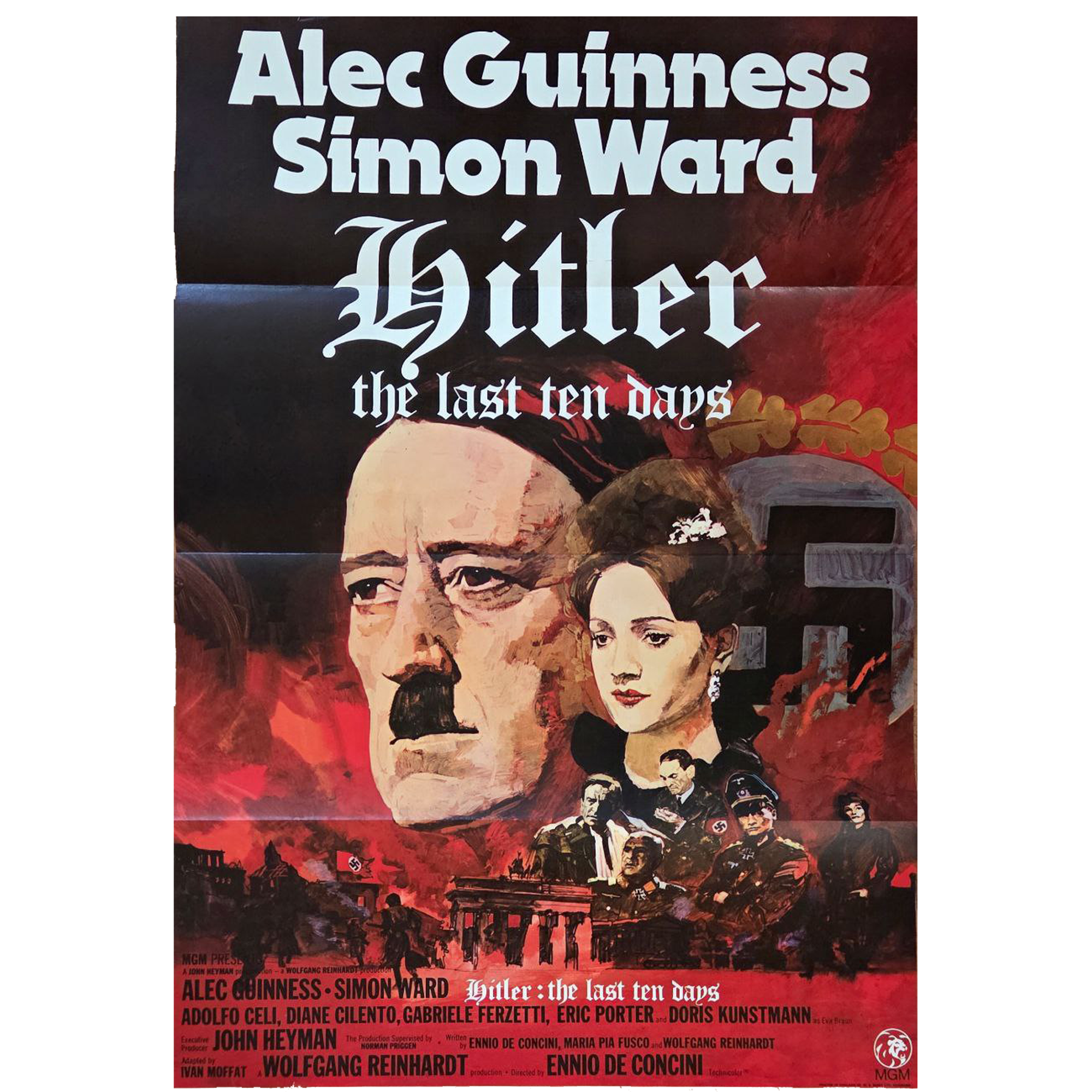 Hitler: The Last Ten Days (1973) Original Movie Poster