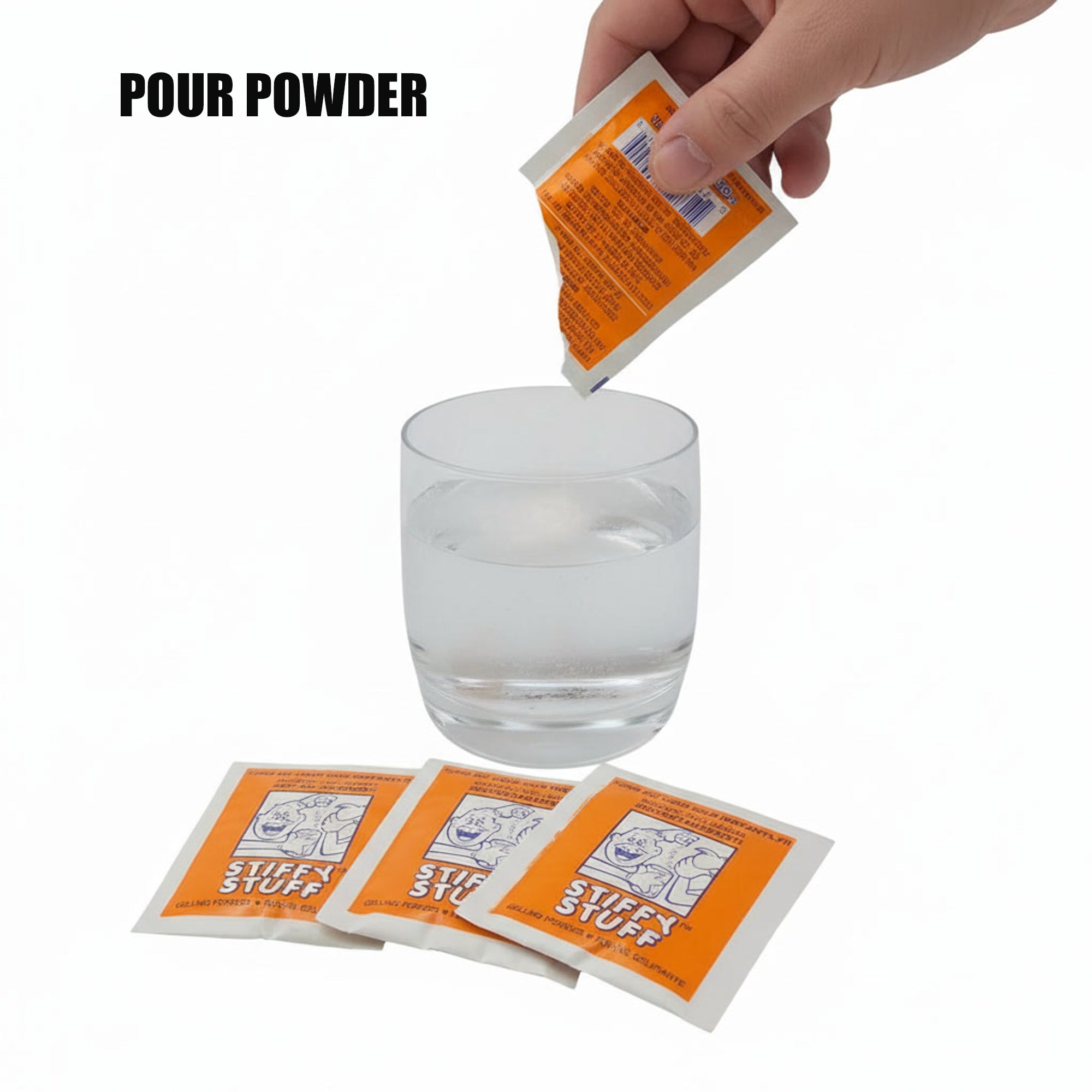 Stiffy Stuff – Instant Gelling Powder (5 Single-Use Packets)