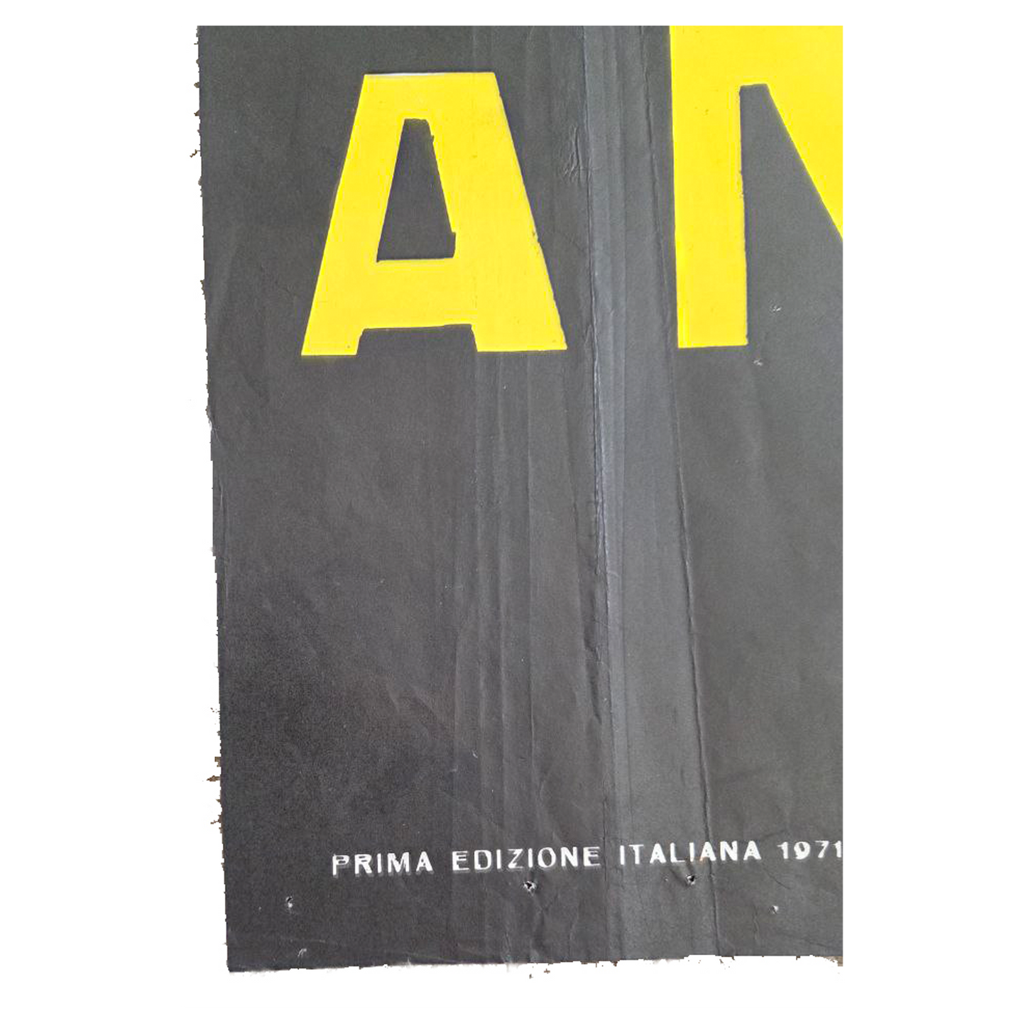 Il Gatto a Nove Code (1971) Original Italian 2-Fogli Poster