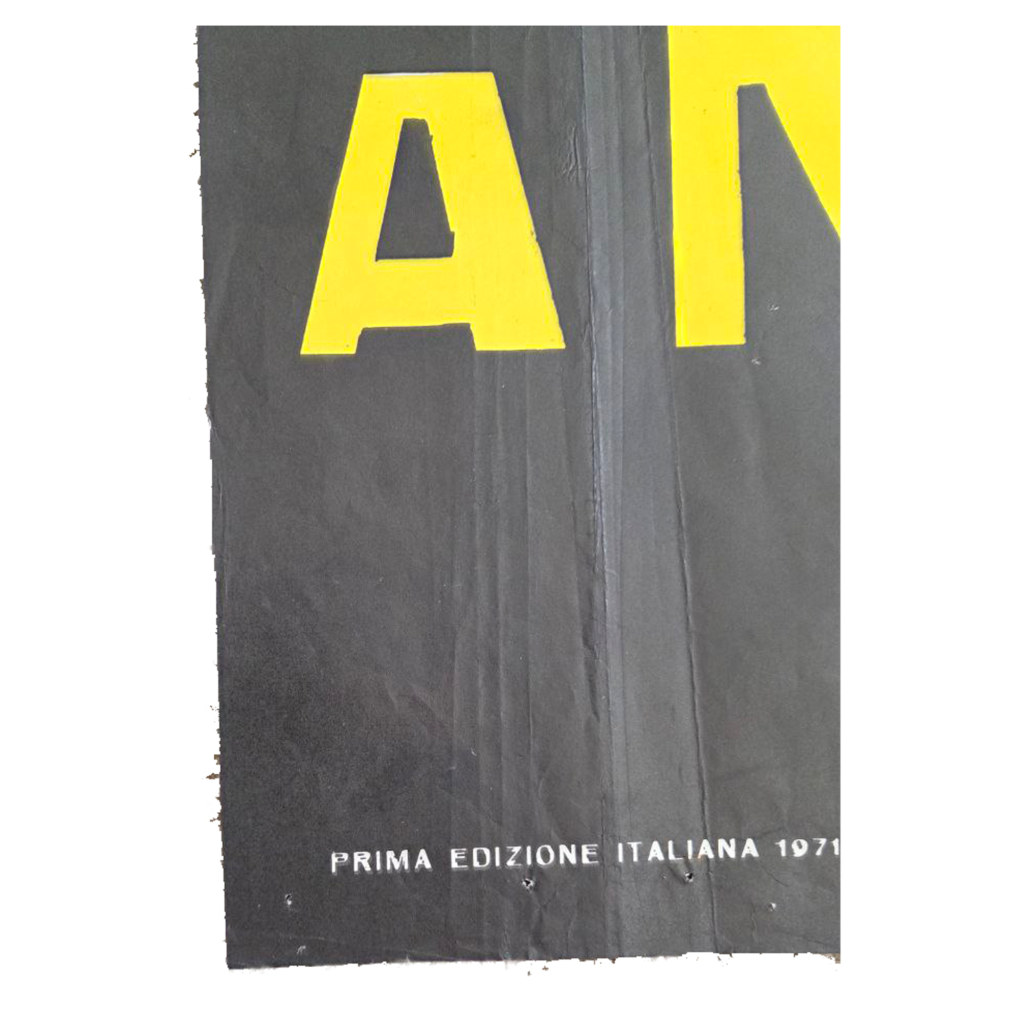Il Gatto a Nove Code (1971) Original Italian 2-Fogli Poster
